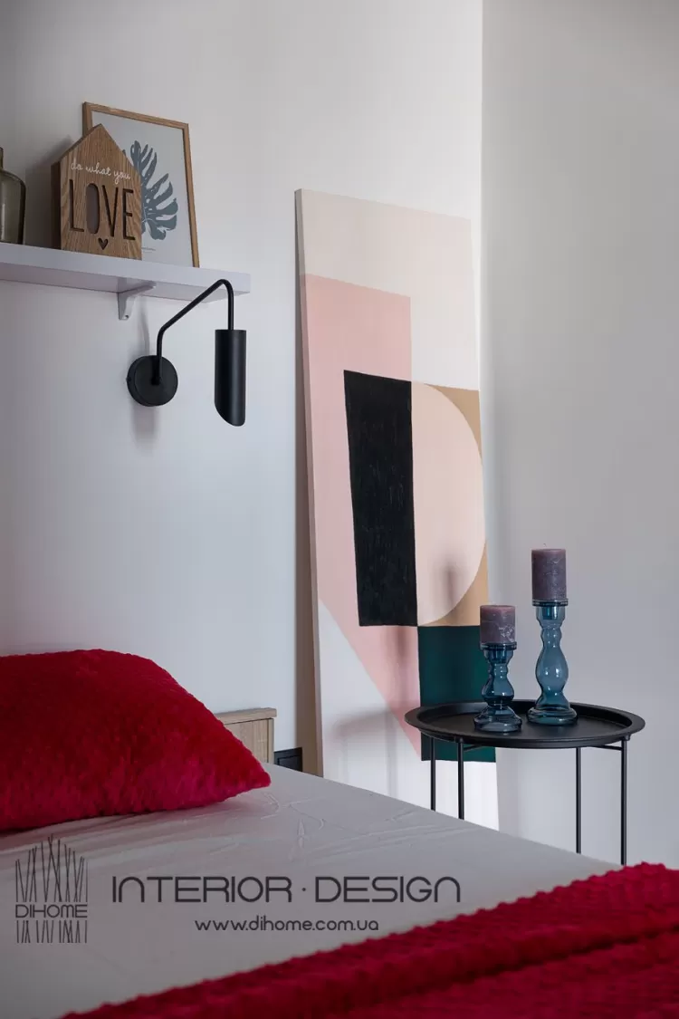 Декор и освещение в дизайне спальни – 2152