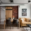 Фотографія: Розсувні двері в дизайн-проекті квартири в стилі Лофт - URBAN LIGHT: квартира в стилі Лофт, 65 м2 - 2196