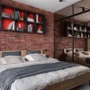 Фотографія: Дизайн та інтер'єр спальні у стилі Лофт – URBAN LIGHT: квартира у стилі Лофт, 65 м2 – 2202