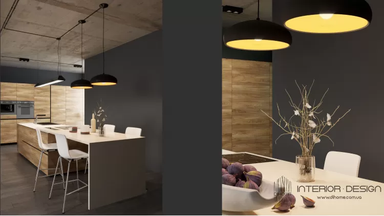 Кухня-гостиная – новое фото portes № 2217