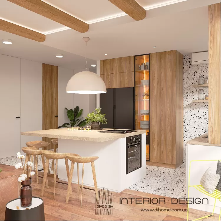 Кухня-гостиная – популярное фото  № 2227