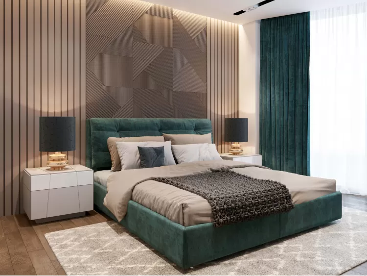 Спальня – красивое фото ремонта № 2116