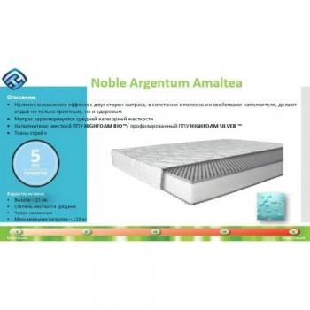 Матрас беcпружинный HighFoam Amaltea