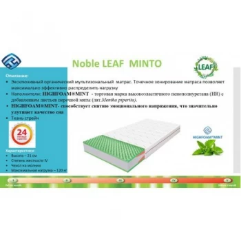 Матрац безпружинний HighFoam Minto