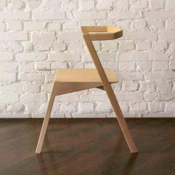 Стілець Seven – натуральні матеріали – для стилю лофт, мінімалізм, скандинавський