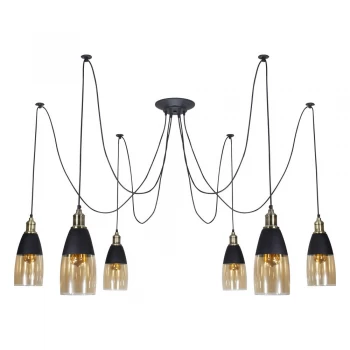 Люстра-павук LS 2132-6C