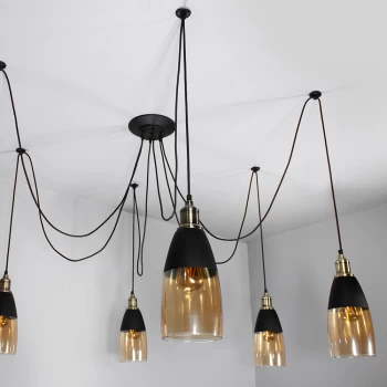 Люстра-павук LS 2132-6C