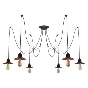 Люстра-павук LS 2151-6K-6