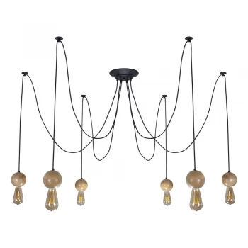 Люстра-павук LS 2161-6W