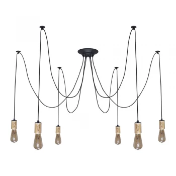 Люстра-павук LS 2162-6W