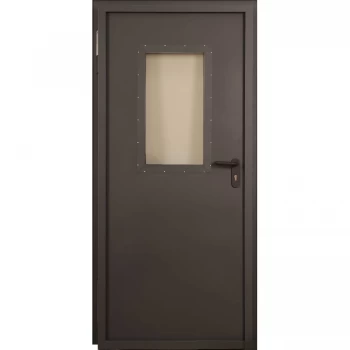 Протипожежні двері з гарантією 5 років, в наявності на складі - TD-EI-60 скло • 860*2050