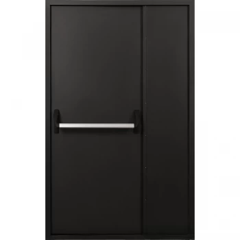 Вогнестійкі протипожежні двері з доставкою та монтажем, під ключ - TD • полуторні антипаніка