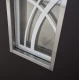Вхідні двері 408 Solid Glass (Порошкова фарба по металу Ral 8019Т + вулична плівка Vinorit дуб полярний) комплектація Defender (KTM)
