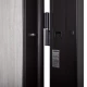 Вхідні двері 408 Solid Glass (Порошкова фарба по металу Ral 8019Т + вулична плівка Vinorit дуб полярний) комплектація Defender (KTM)