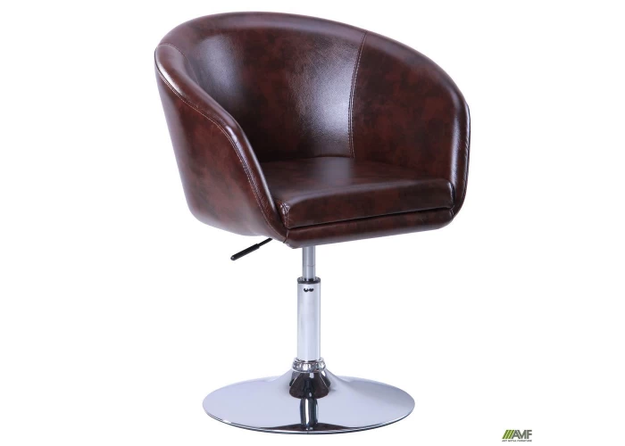  Крісло Дамкар Хром Мадрас дк браун  1 — замовити в PORTES.UA