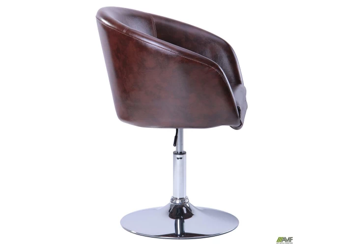  Крісло Дамкар Хром Мадрас дк браун  3 — замовити в PORTES.UA