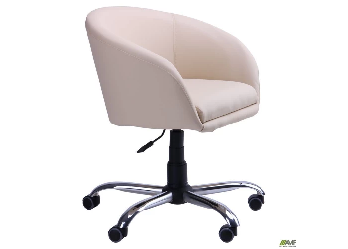  Крісло Дамкар Хром Неаполь N-17 на роликах  1 — замовити в PORTES.UA