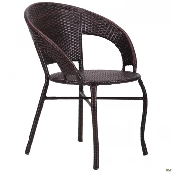 Кресло Catalina ротанг коричневый