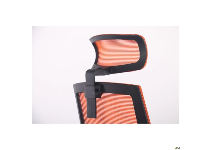  Крісло Neon HR сидіння Саванна nova Black 19/спинка Сітка оранж  18 — замовити в PORTES.UA