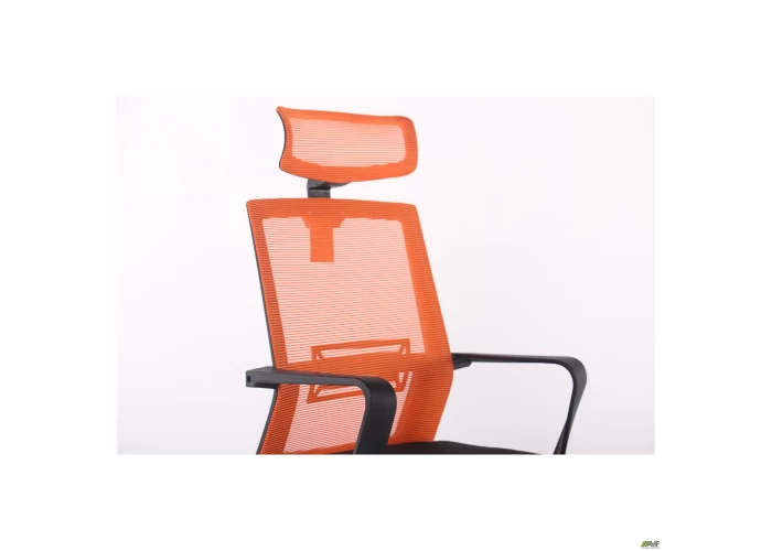  Крісло Neon HR сидіння Саванна nova Black 19/спинка Сітка оранж  7 — замовити в PORTES.UA
