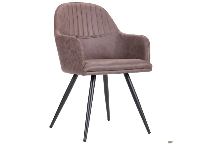  Крісло Маріо чорний/cowboy какао  1 — замовити в PORTES.UA