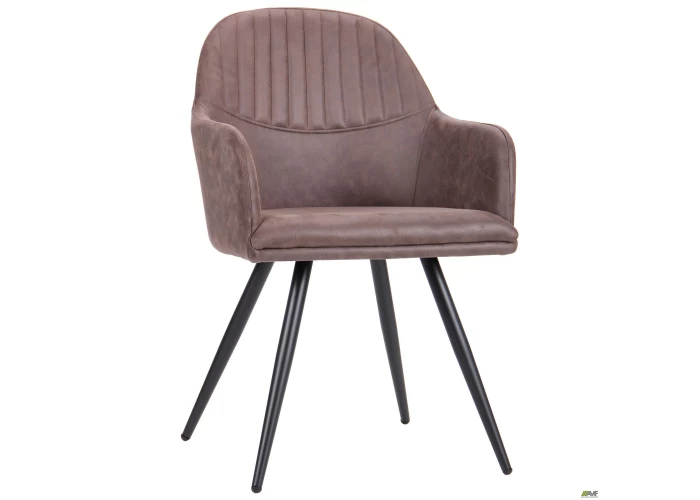  Крісло Маріо чорний/cowboy какао  2 — замовити в PORTES.UA