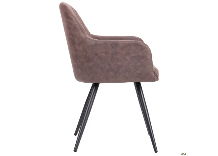  Крісло Маріо чорний/cowboy какао  4 — замовити в PORTES.UA