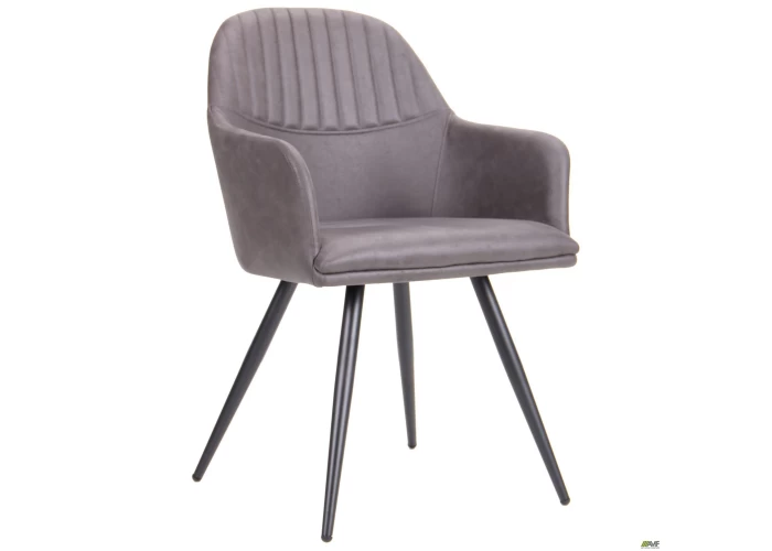  Крісло Маріо чорний/cowboy базальт  1 — замовити в PORTES.UA