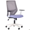 Крісло Lead White сидіння SM 2326/спинка Сітка HY-109 сіра