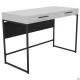 Стол Campari Cr1200 (1200х500х800Н) черный/Белый