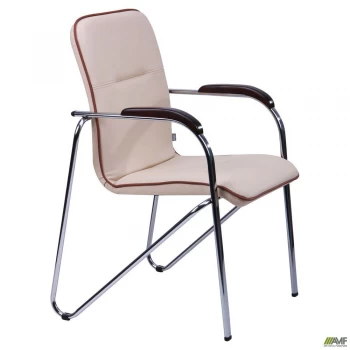 Стілець Самба хром горіх Неаполь N-17 з кантом