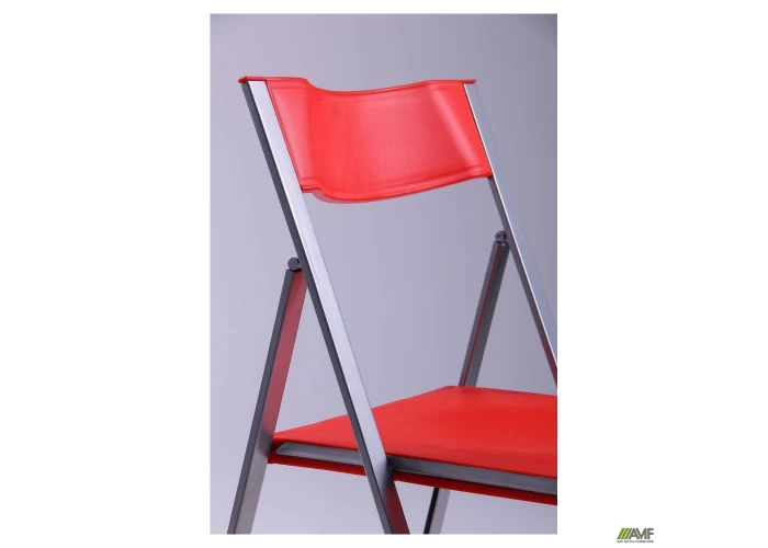  Стілець Ібіца алюм пластик червоний  6 — замовити в PORTES.UA