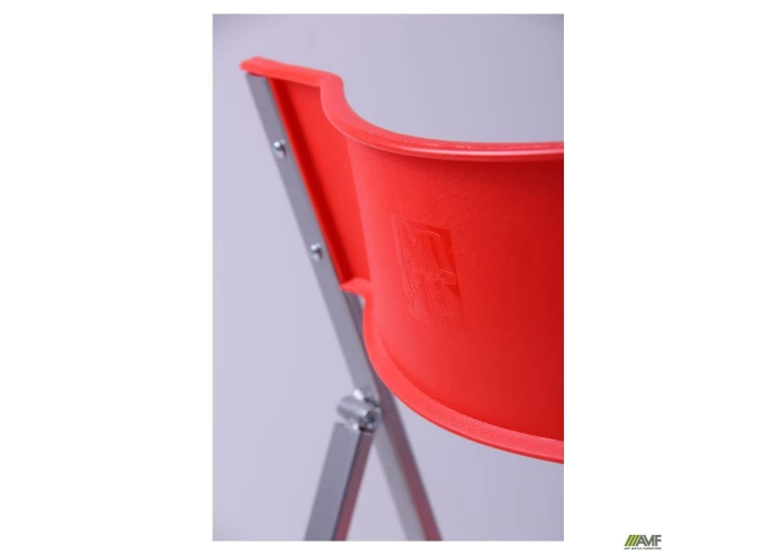  Стілець Ібіца алюм пластик червоний  10 — замовити в PORTES.UA