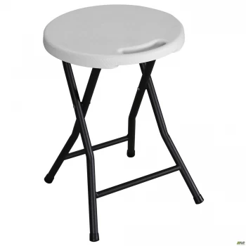 Табурет складной Seat пластик белый