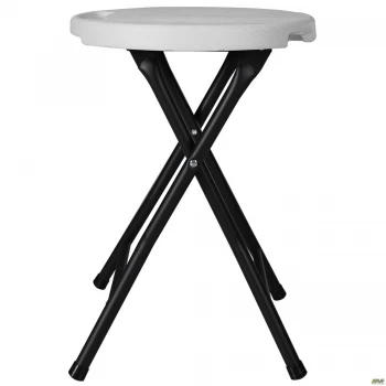 Табурет складной Seat пластик белый