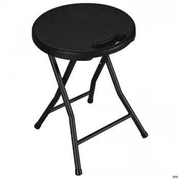 Табурет складной Seat пластик черный