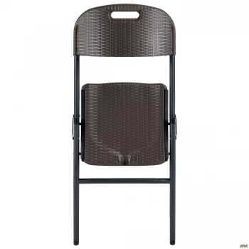Стул складной Кnox под ротанг коричневый