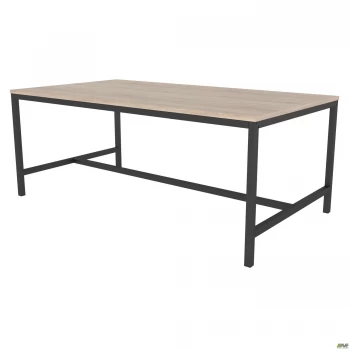 Стіл журнальний Triton (1300х700х516) Дуб Сонома/Чорний графіт
