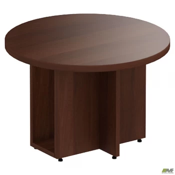 Стол журнальный МГ-314 (D600х400мм) орех темный