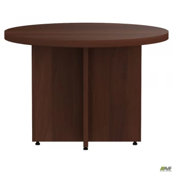 Стол журнальный МГ-314 (D600х400мм) орех темный