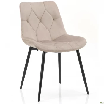 Стул Justin вельвет темно-бежевый