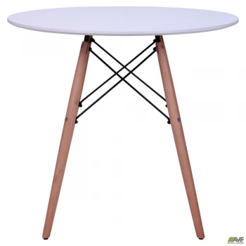 Стіл обідній Helis, колір білий (МДФ)