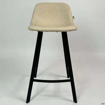 Стул барный Clint кожзам кремовый