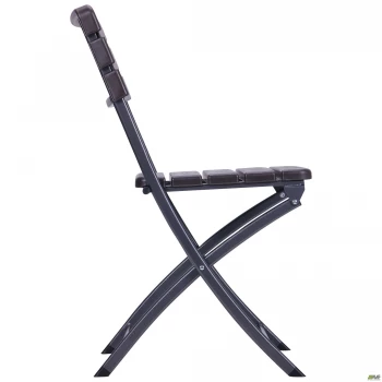 Стул складной Даймлер пластик Wooden Brown