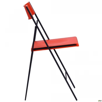 Стул Ибица черный пластик красный