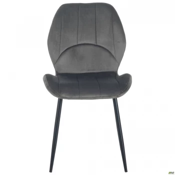 Стул Astra черный/ вельвет светлый хаки