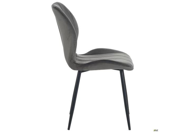  Стул Astra черный/ вельвет светлый хаки  3 — купить в PORTES.UA