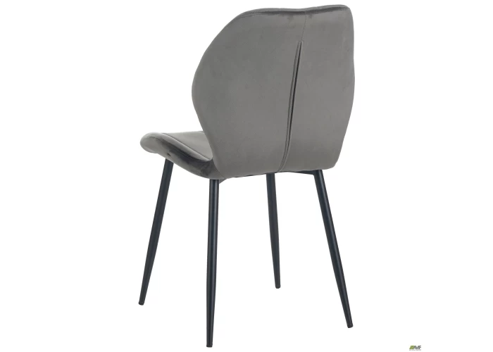  Стул Astra черный/ вельвет светлый хаки  5 — купить в PORTES.UA