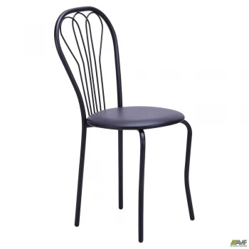 Стул Ванесса черный Кожзам черный