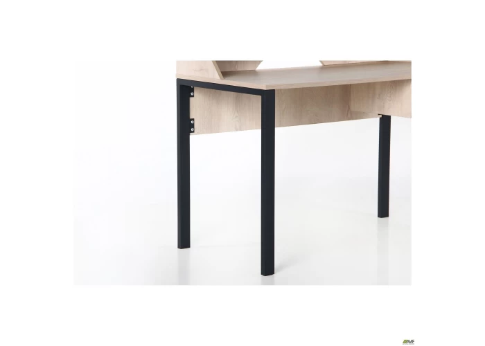  Стол компьютерный Pluto Top SH (1200х600х750) Дуб Эндгрейн/Черный графит  11 — купить в PORTES.UA